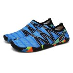 Chaussures pieds nus chaussures deau - tige en tissu lastique semelle en caoutchouc schage rapide antidrapa ...