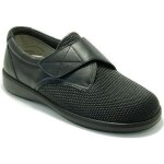 Chaussures pieds sensibles - podowell - alpes - cuir - noir - semelles amovibles