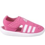 Chaussures de plage enfant adidas water sandal c rose mixte - scratch - synth�tique
