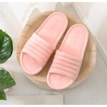 Chaussures plates dintrieur pour femmes - ecelen - rose - pantoufles dt