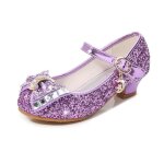 Chaussures de princesse fille - femme  talons hauts - violet