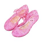 Chaussure princesse pour filles - rose - pointure 24 - 35 - idal pour halloween fte anniversaire nol ...