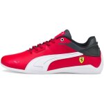 Chaussures puma ferrari drift cat delta blanc - rouge - homme / adulte