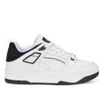 Chaussures - puma - slipstream jr - blanc - mixte - lacets - plat