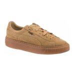 Chaussures puma suede platform beige - femme / adulte