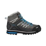 Chaussures de randonne cmp moon mid wp pour femme - graphite / noir - respirantes