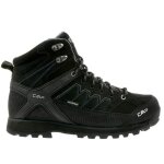 Chaussures de randonne cmp moon mid wp pour homme - noir - respirantes