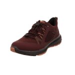 Chaussures de randonne ecco terracruise ii w gtx tex pour femme - rouge - lacets plats - tige en textile ...