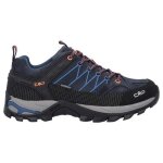 Chaussures de randonn�e homme cmp rigel low wp - bleu - respirant