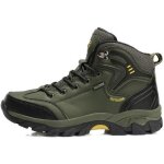 Chaussures de randonnée homme imperméable maintien confort respirant - vert Chaussures de randonnée homme imperméable maintien confort respirant - vert