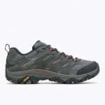 Chaussures de randonne homme merrell moab 3 gtx - olive - beige / noir - respirant