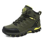 Chaussures de randonne pour hommes - vert dautomne - chaussures de sport de plein air - chaussures de ...