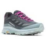 Chaussures de randonne merrell moab speed gtx pour femme - monument gris - impermable et respirant