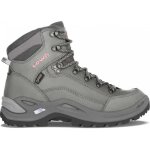 Chaussures de randonne renegade gore - tex mid - lowa - femmes - argent - respirantes