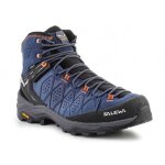 Chaussures de randonn�e salewa alp trainer 2 mid gtx - homme - bleu