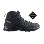 Chaussures de randonne - salomon - daintree mid gtx - noir - respirantes - pour homme