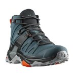 Chaussures de randonne salomon x ultra mid 4 gtx pour homme - vert - respirantes