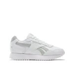 Chaussures reebok royal glide ripple - femme - blanc - synthétique - lacets Chaussures reebok royal glide ripple - femme - blanc - synthétique - lacets
