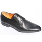 Chaussure richelieu homme en cuir noir - belym Chaussure richelieu homme en cuir noir - belym