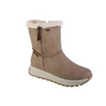 Chaussures rieker booties n405260 - femme - beige - lacets - talon plat 5cm - synthtique