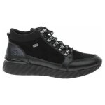 Chaussures rieker d597803 noir - femme / adulte - lacets - plat - synthtique