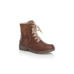 Chaussures rieker femme - 785g123 - cuir - camel