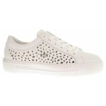 Chaussures rieker l883180 creme - femme / adulte - lacets - beige - basse - plat - 2 - synth�tique