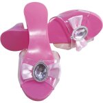 Chaussures roses de princesse - ptit clown - mules anna - enfant - taille 30 max