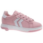 Chaussures � roulettes - 2191841 - rose et blanc - roues amovibles sans outils - talon non sur�lev�