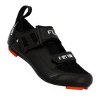 Chaussures route / triathlon 2 bande auto agrippantes flr f121 - noir - 43