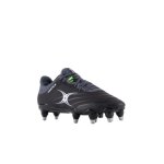 Chaussures de rugby de rugby gilbert kinetica pro pwr 8s - black - 45 Chaussures de rugby de rugby gilbert kinetica pro pwr 8s - black - 45