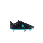 Chaussures de rugby de rugby gilbert s / st x15 lo 6s - black / aqua - 37
