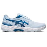 Chaussures de running - asics - court 3 - bleu - femme