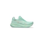 Chaussures running asics femme gel - nimbus 26 - turquoise - vert - rgulier - drop 10mm