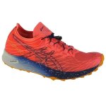 Chaussures de running asics fujispeed - femme / adulte - orange - drop 10 mm