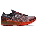 Chaussures de running asics fujispeed noir rouge homme adulte