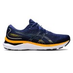 Chaussures de running asics gel - cumulus 24 homme bleu / orange - rgulier - drop 10 mm