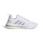 Chaussures de running - adidas - comfort - blanc / gris / dor� - femme - 41 1 / 3