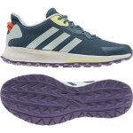 Chaussures de running femme adidas quesa trail x - bleu marine / vert / jaune - confortable et moderne ...