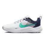 Chaussures de running blanc / bleu / noir femme nike downshifter