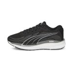 Chaussures de running de running femme puma magnify nitro knit - black castlerock / white - 40