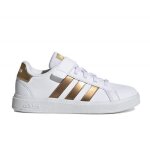 Chaussures de running pour fille adidas grand court 2. 0 cf c - blanc
