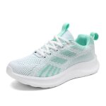 Chaussures de running insfity - femme - l�g�ret� respirante sport confort jogging - vert