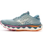 Chaussures de running bleu femme mizuno wave horizon