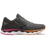 Chaussures de running - mizuno - wave sky 6 - femme - gris - drop 12mm