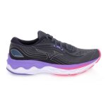 Chaussures de running - mizuno - wave skyrise w graphite - femme / adulte - drop 10mm - gamme wave rider ...