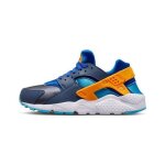 Chaussures de running nike air huarache run jr - orange / bleu marine - enfant Chaussures de running nike air huarache run jr - orange / bleu marine - enfant