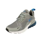 Chaussures de running nike air max 270 ess pour hommes - gris - lacets - textile