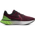 Chaussures de running nike react infinity run flyknit 3 pour homme - noir - vert - rouge Chaussures de running nike react infinity run flyknit 3 pour homme - noir - vert - rouge