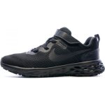 Chaussures de running - nike - revolution 6 - noir - tige en mesh - semelle synthtique